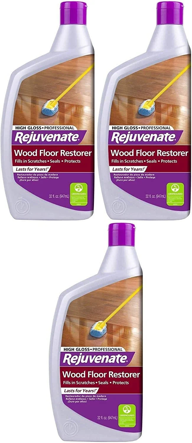 32oz Pack of 3 Wood Floor Restorer and Polish S25984