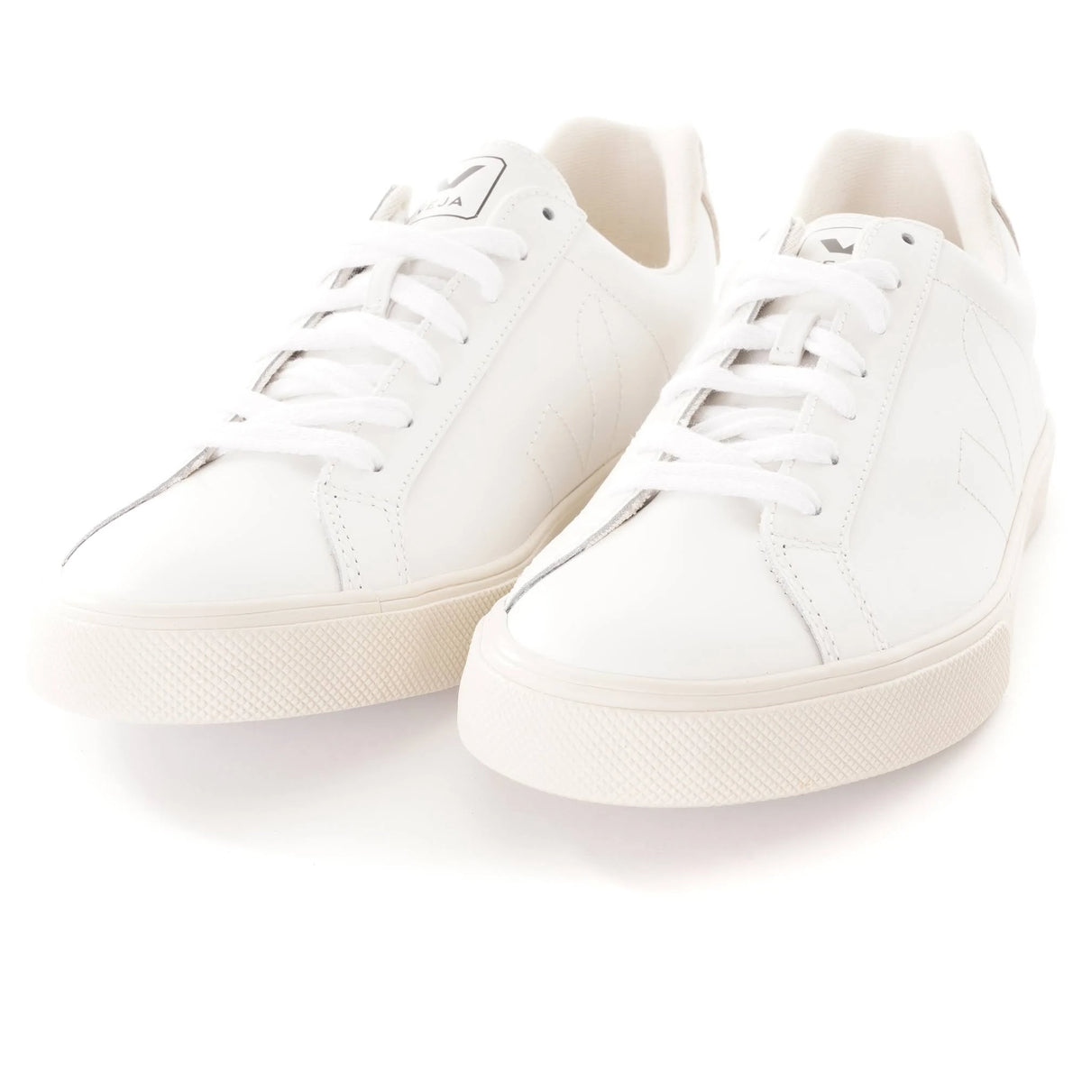 Extra White Leather Sneakers Q9233