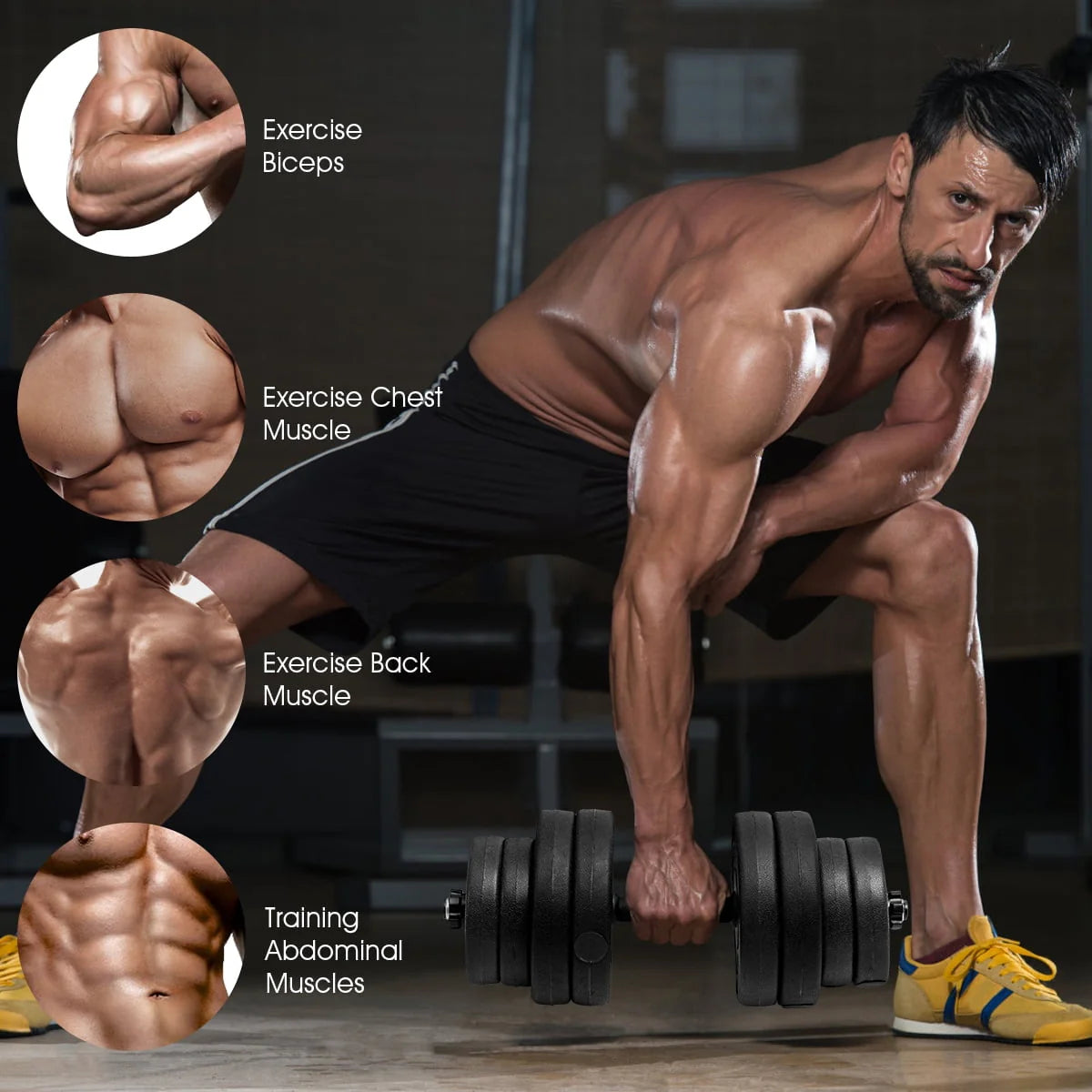66 LB Dumbbell Weight Set O3061
