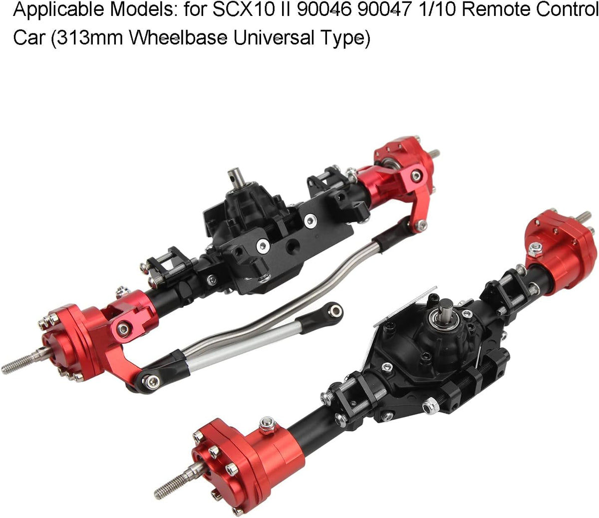 Aluminum Alloy 313mm CNC RC Car Front Rear Axle Z1220