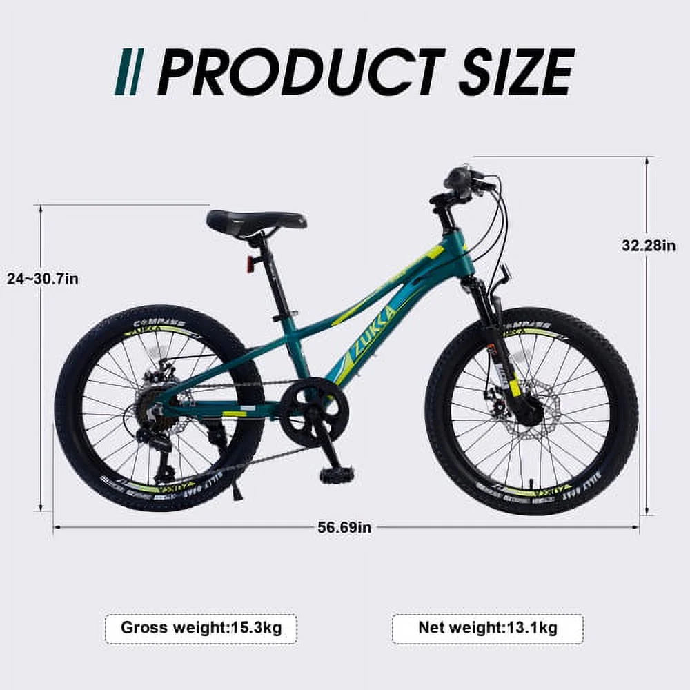 20 inch 7 Speed Aluminum Alloy Girls Mountain Bike I191598