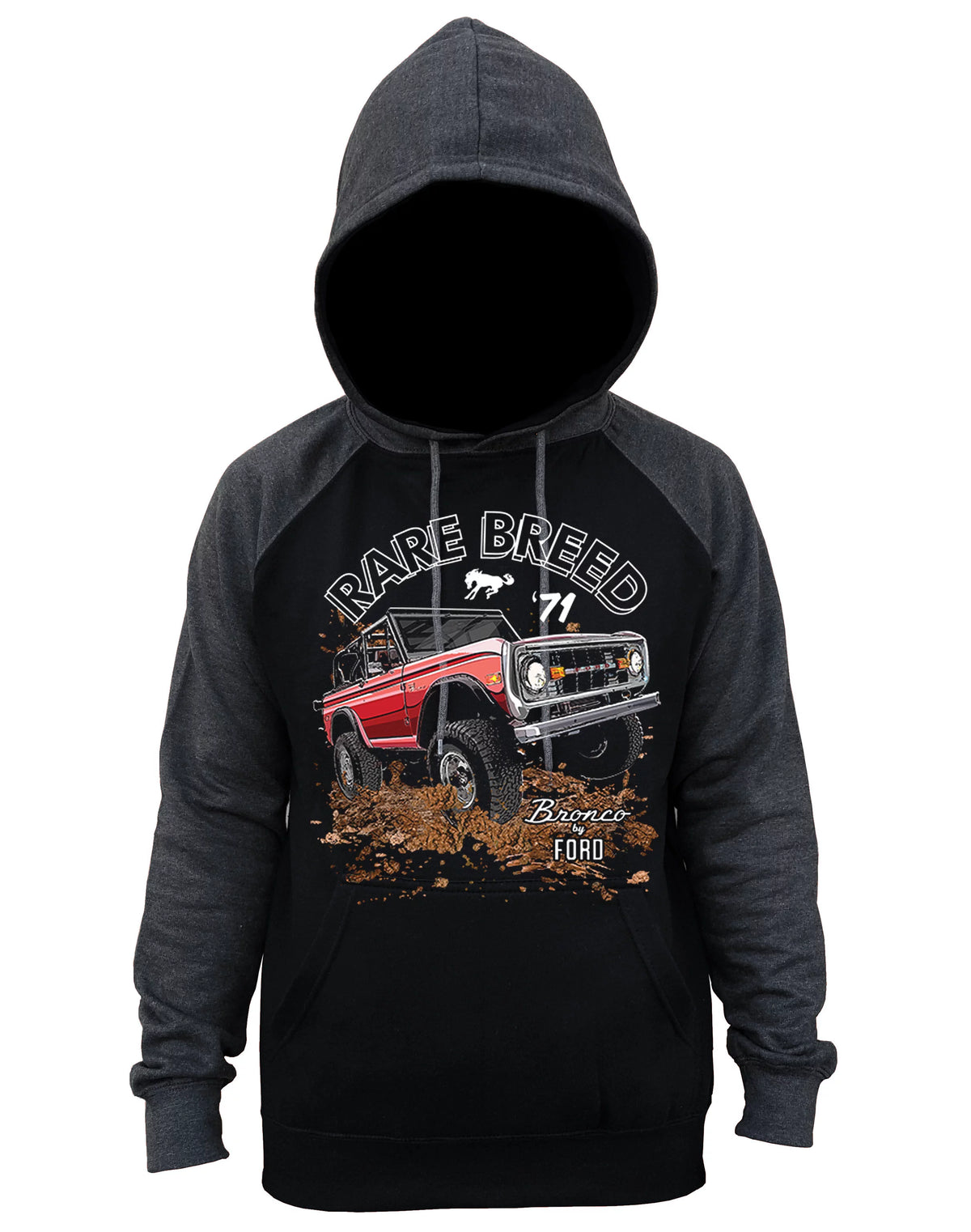 Black Raglan Hoodie Sweater P27396