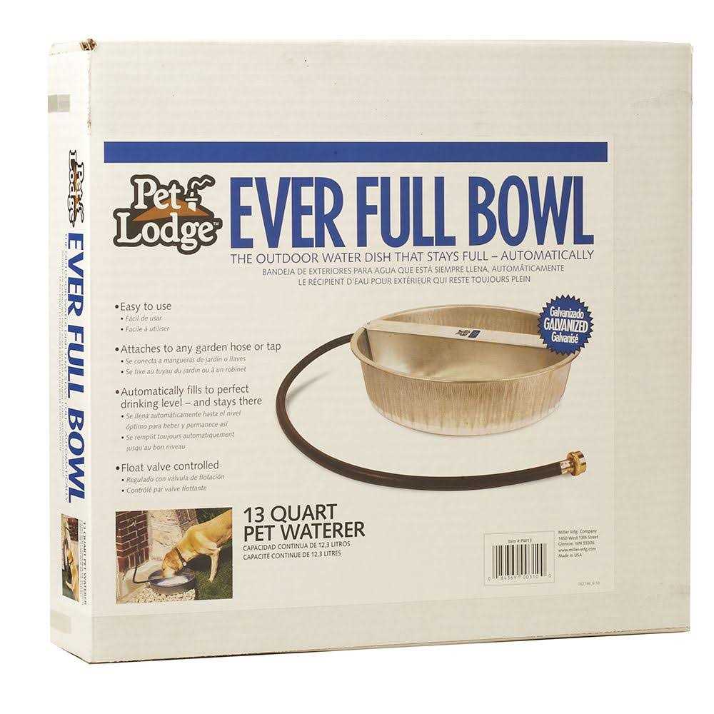 Galvanized Pet Bowl Q4326
