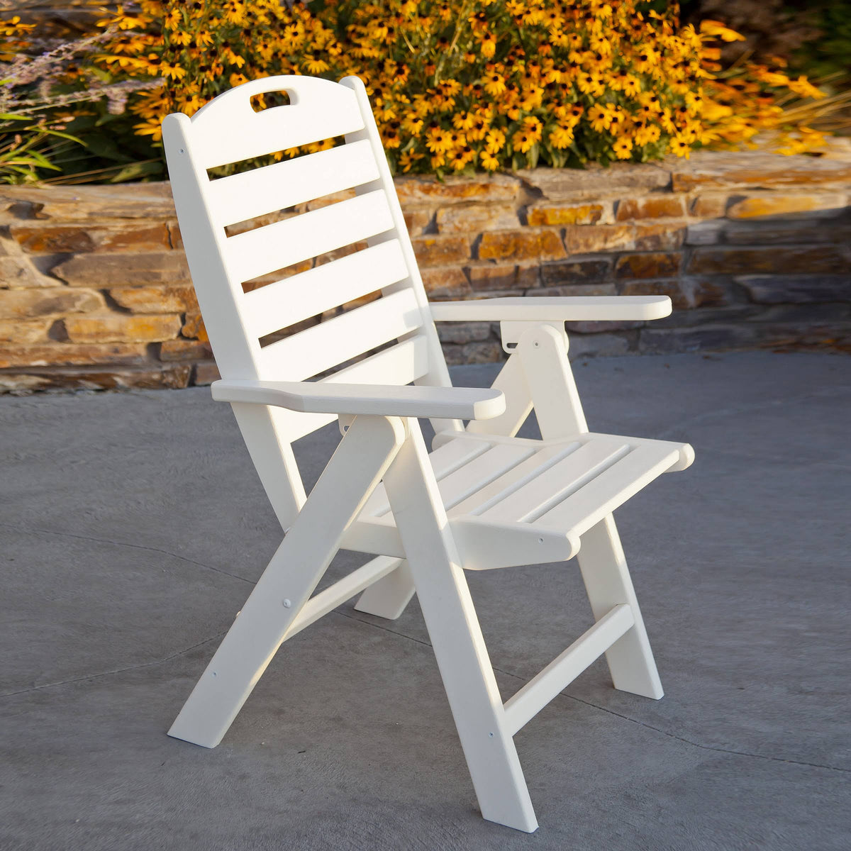 White Highback Chair T614966
