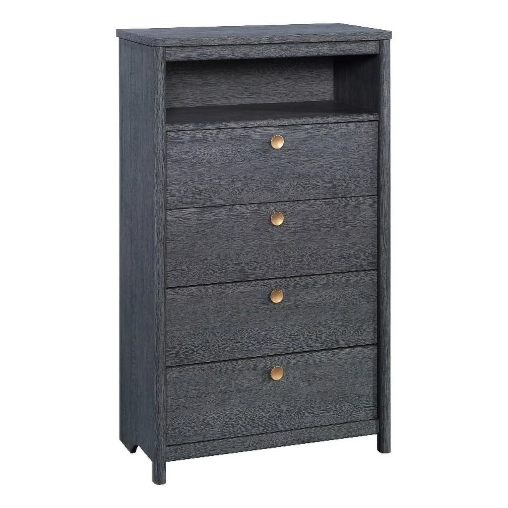 Modern Engineered Wood 4-Drawer Chest T700176