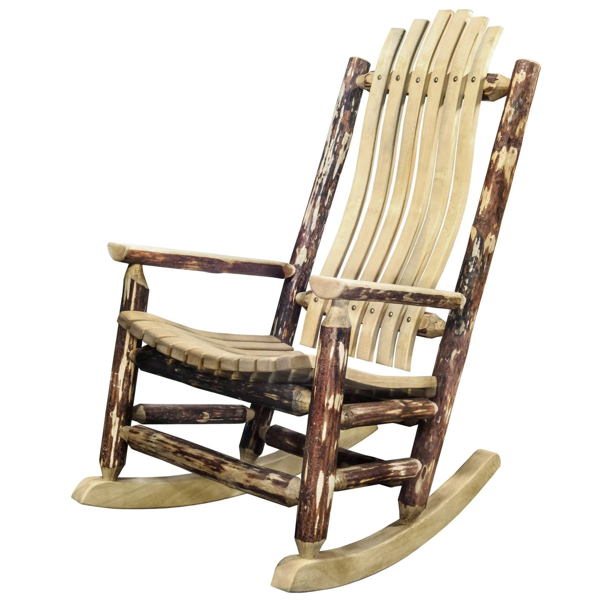 Adult Log Rocker N5723