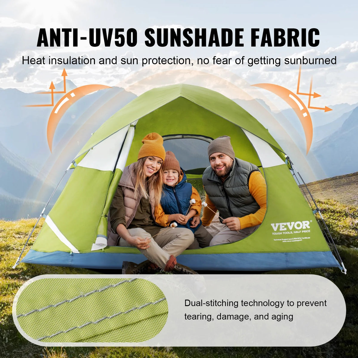 Waterproof Camping Tent for 3 People P6753
