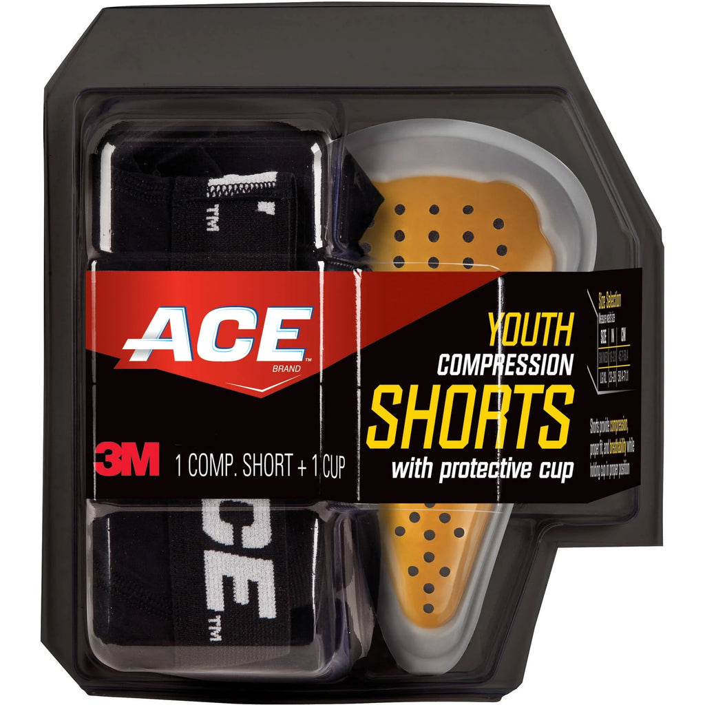 Black Compression Short and Cup U29551