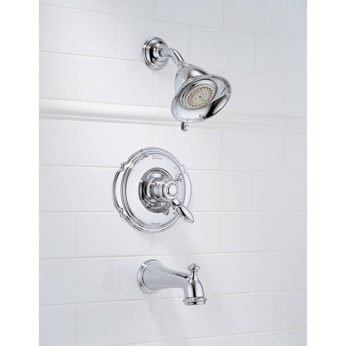 Victorian Tub and Shower Trim Stainless T7502
