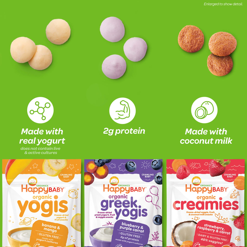 Organic Freeze-Dried Yogurt Baby Snack, 1 oz (Pack of 6) T293476