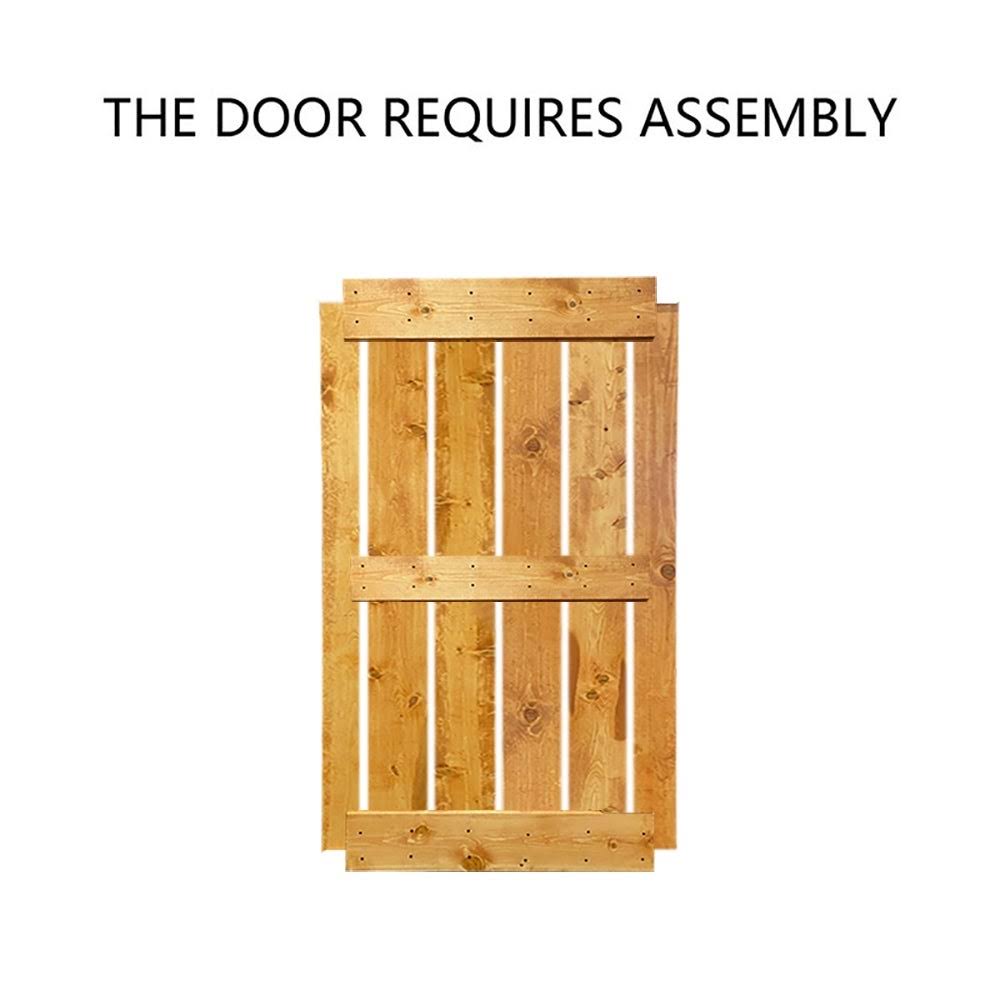 Sage Green Double Barn Door with Hardware Kit M362378