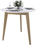 31 inch 3 Legs Round Birch Solid Wood Table R73865