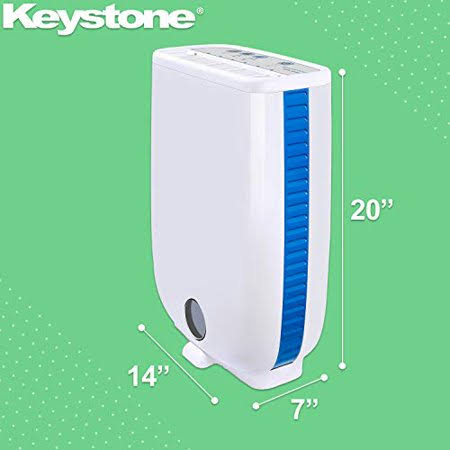 White Compact Dehumidifier for Camper or RV F3682
