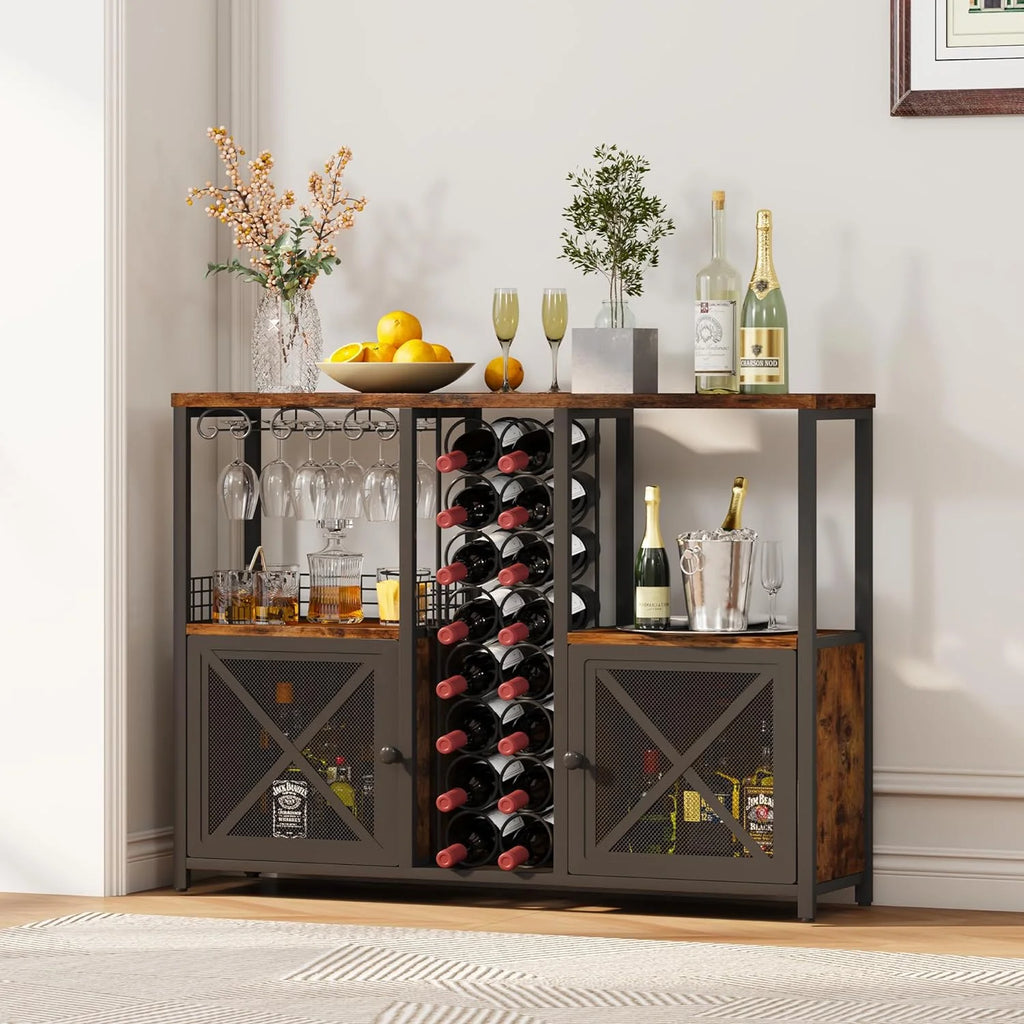 Mini Bar Cabinet with Storage Z62883