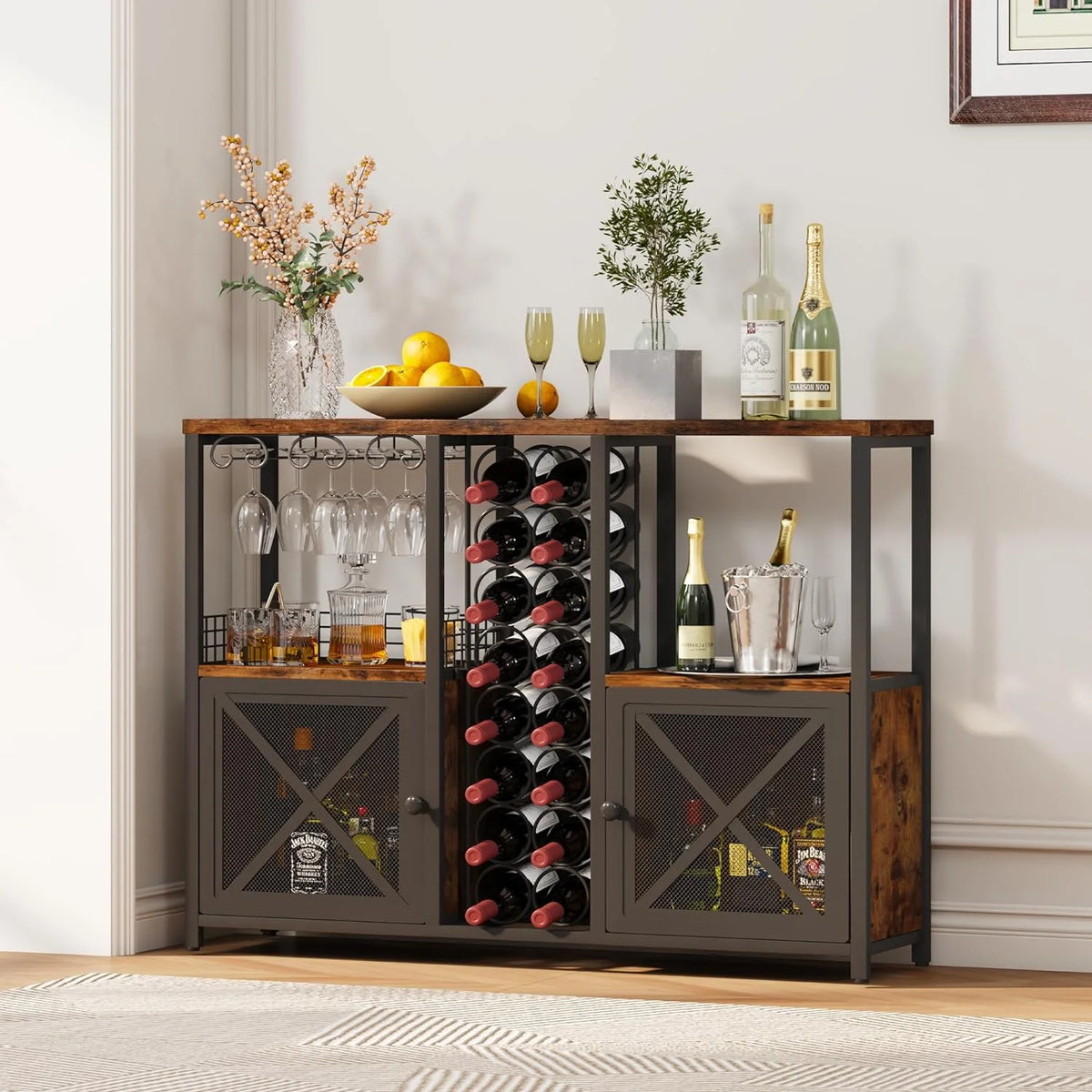 Mini Bar Cabinet with Storage Z62883
