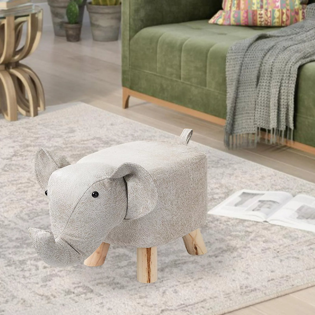 Kids Stool Sofa with Wooden Legs G75172