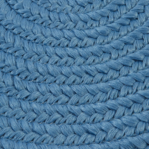 2' x 4' Berry Blue Reversible Oval Outdoor Area Rug C4824