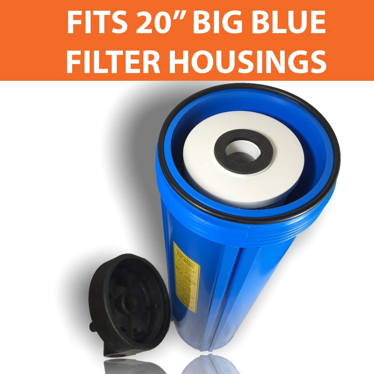 Whole House Filtration System with Housing Bracket, Pressure Gauges, GAC Filter, Pleated Sediment Filter Cartridges G24855