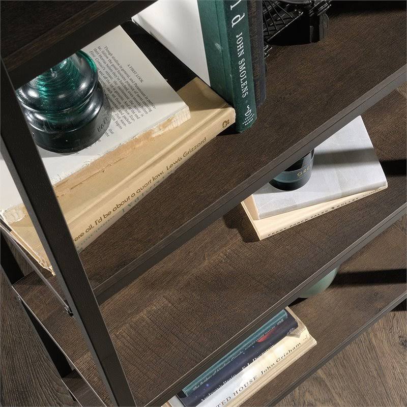 4 Shelf Bookcase in Smoked Oak A705
