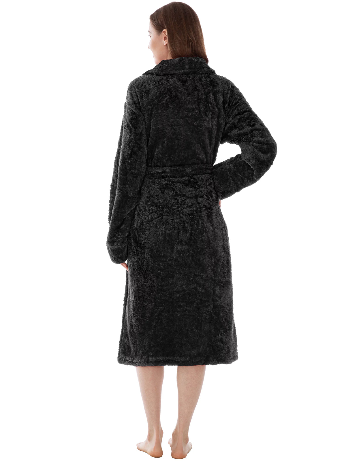 Black Fleece Sherpa Robe R931193