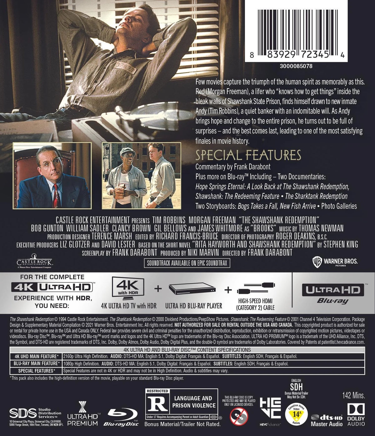4K Ultra HD + Blu-ray Drama R796