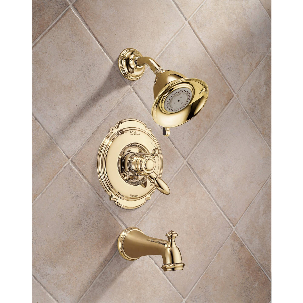 Victorian Tub and Shower Trim Stainless T7502