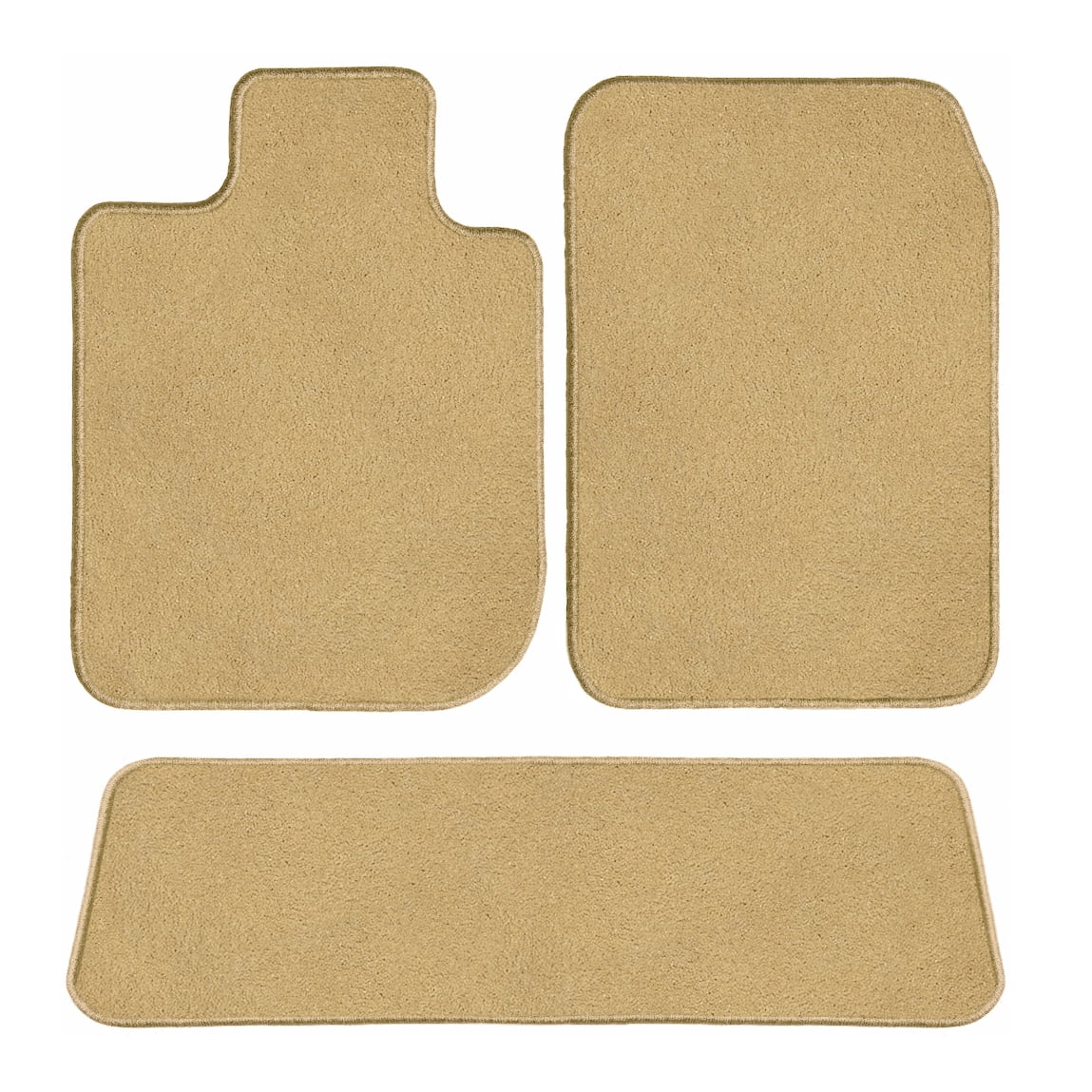 Beige Carpet Car Mats for Tesla Model X E3002
