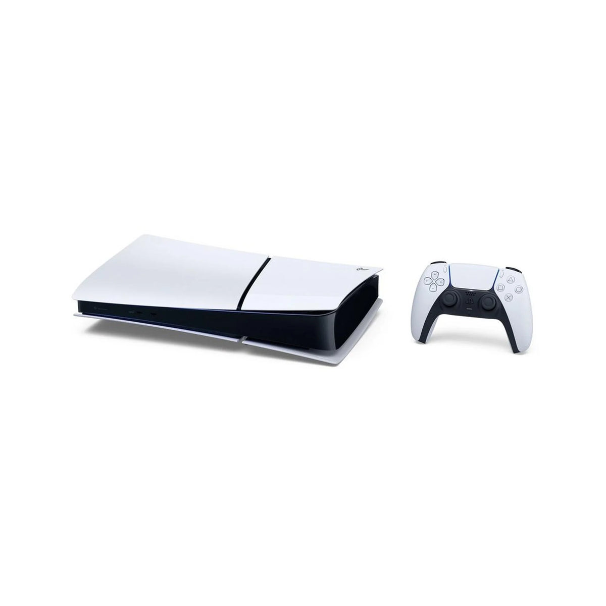 White PlayStation 5 Slim Digital Edition 1TB Gaming Console W7654