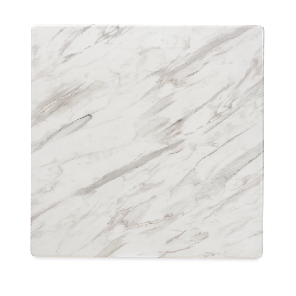 5-Piece Dining Set with Faux Marble Table M811