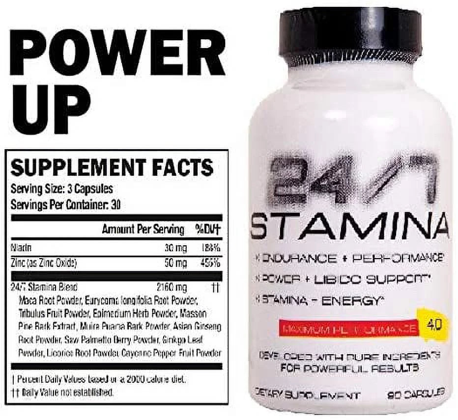 All-natural Energy Supplement 90 count P9547