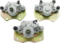 Front Left Right & Rear Brake Calipers W/Pads Pack of 2 G758285