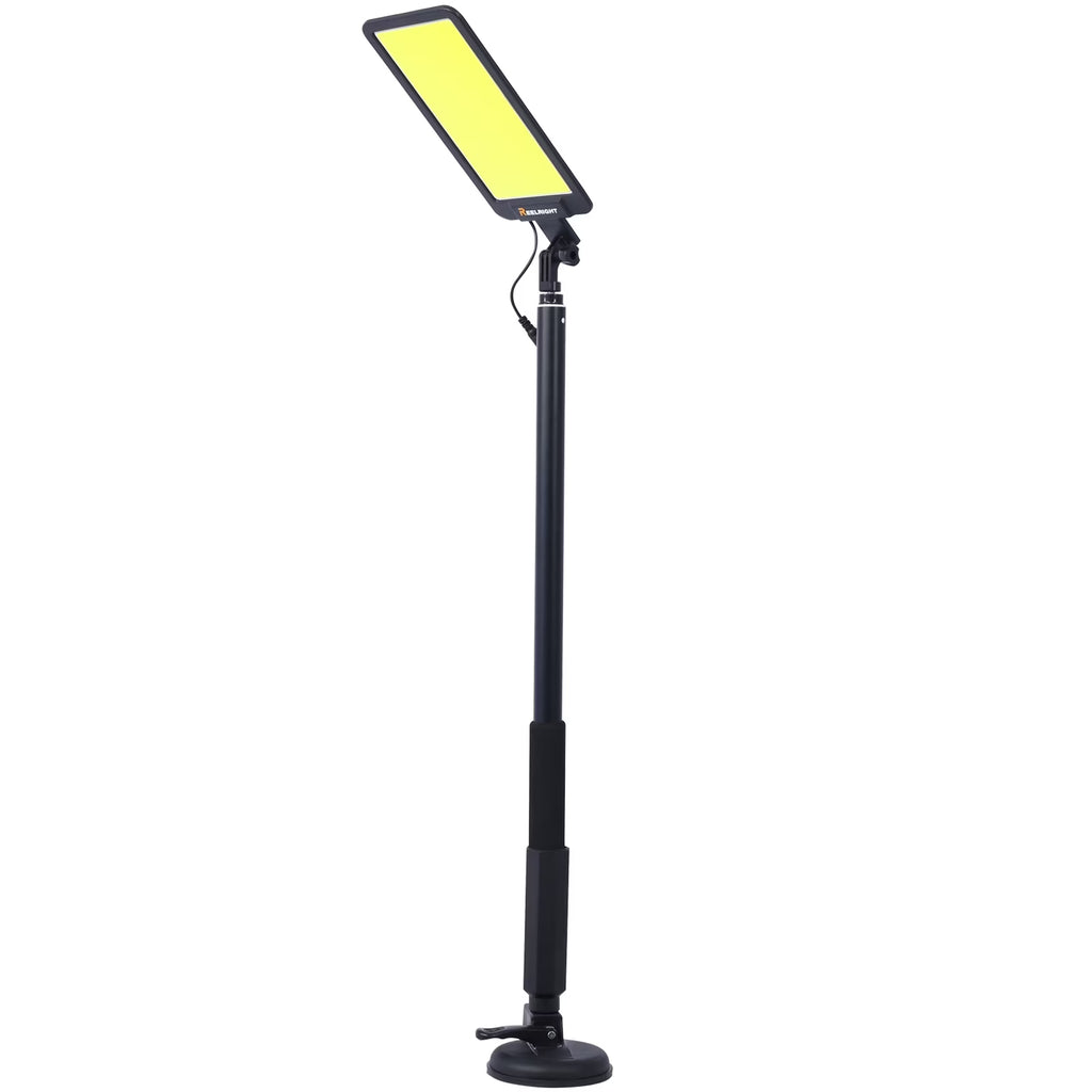 LED Camping Light, 12V 10000 Lumen Portable Outdoor Light with Telescoping Pole Magnetic Base L901