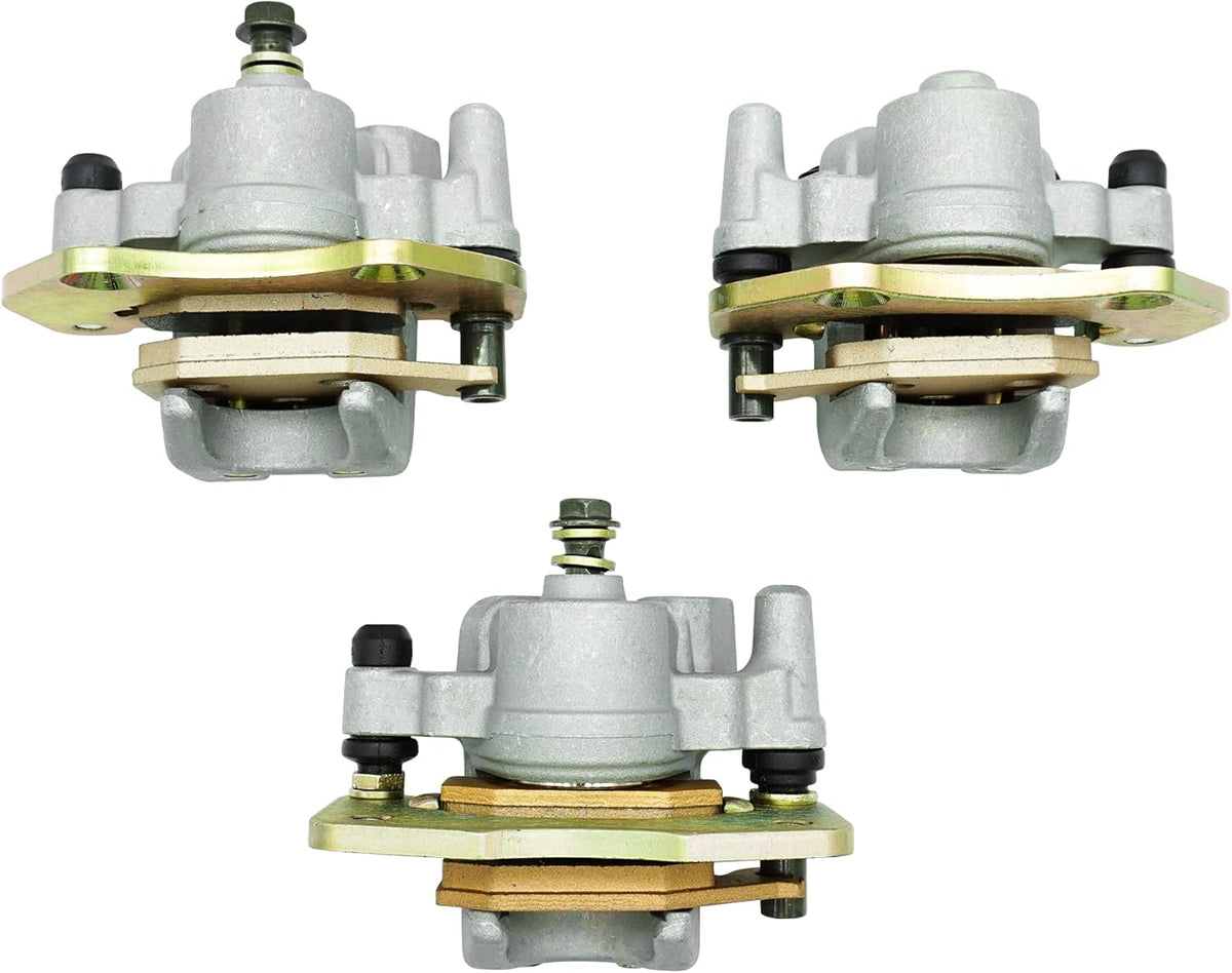 Front Left Right & Rear Brake Calipers W/Pads Pack of 2 G758285