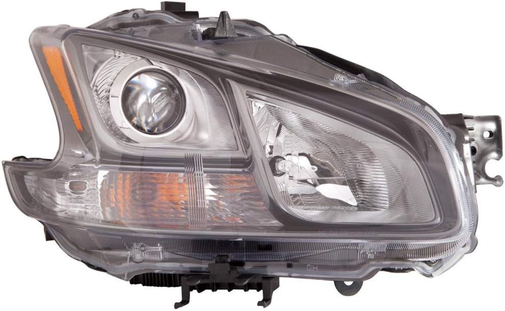 Driver Side HID Headlight Assembly for Nissan Maxima 2011-2014 Sport Package SV Model Q8740