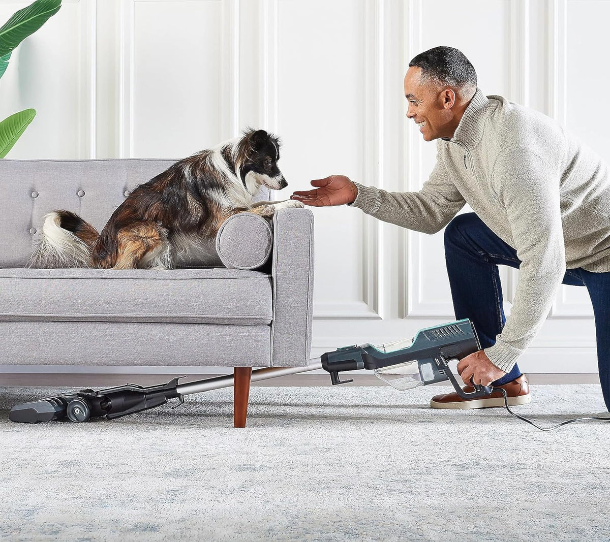 Corded Stick Vacuum with Pet Multi-Tool, Crevice Tool, and Precision Duster I602612
