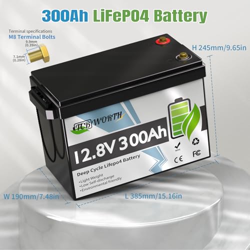 12V 100Ah LiFePO4 Deep Cycle Lithium Battery Z85709