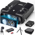 1080P FHD Infrared Digital Night Vision Binoculars with 64GB Memory Card N13740