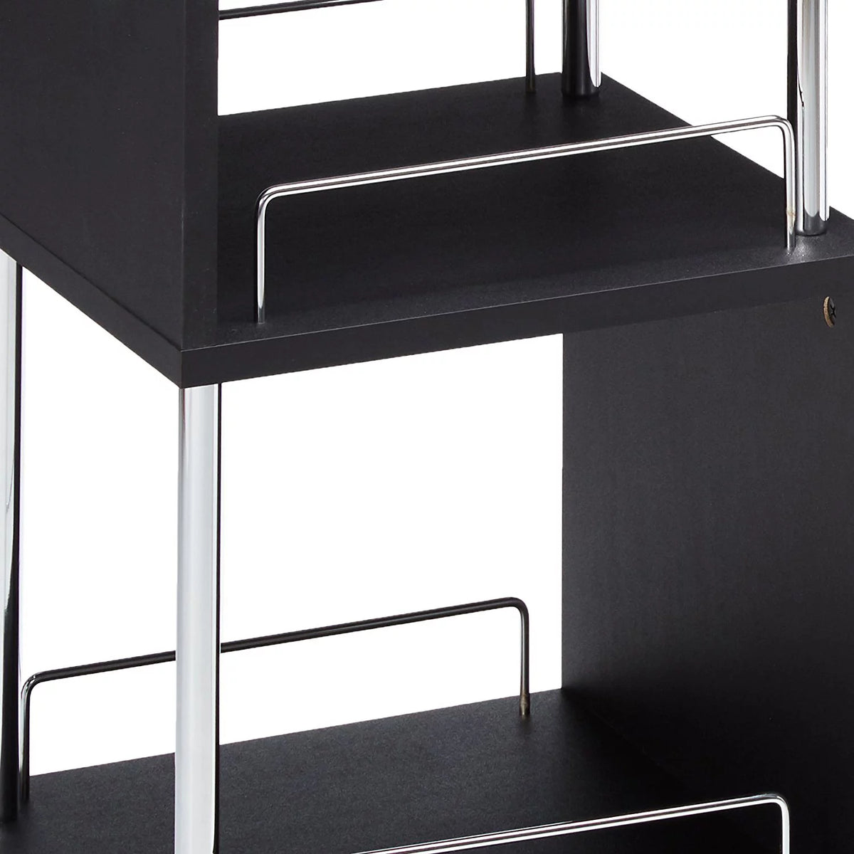 Modern Bistro Bar Table with Wine Rack F380
