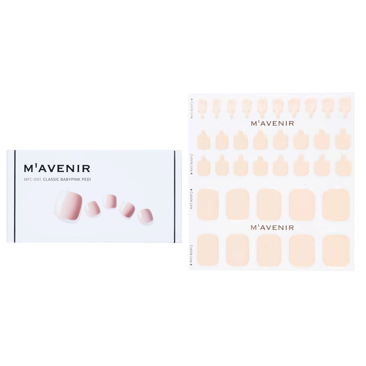 Snow Blooming Nail Sticker 32pcs I149