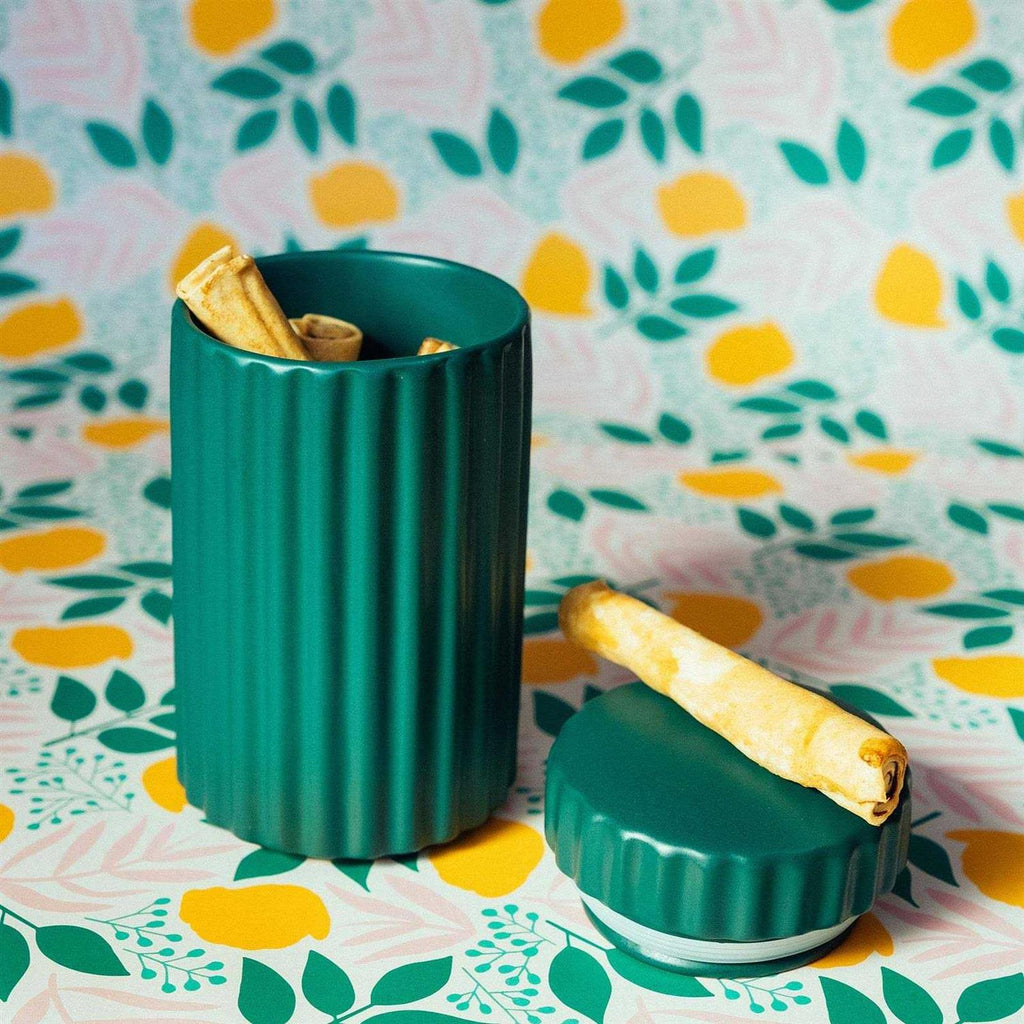 Ceramic Dog Treat Jar Y5776