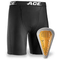 Black Compression Short and Cup U29551