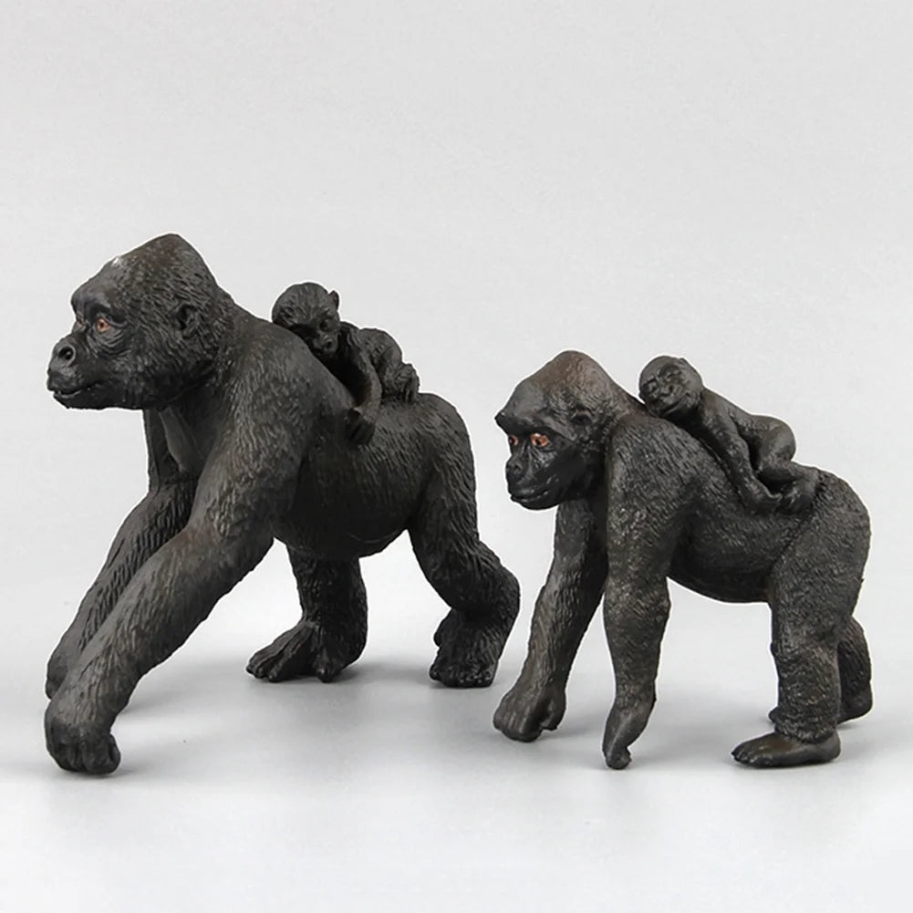 Simulation Gorilla Wild Animal Action Figure J5898