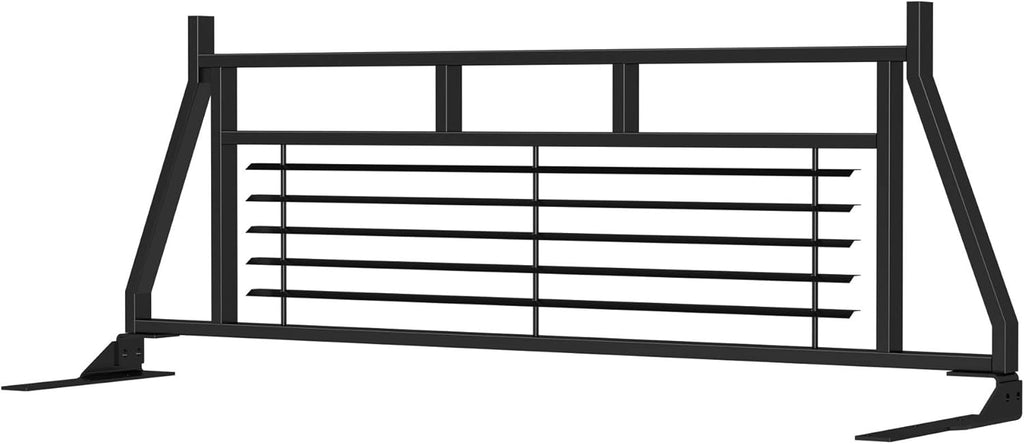 Black Steel Truck Headache Rack Cab Protector C8674