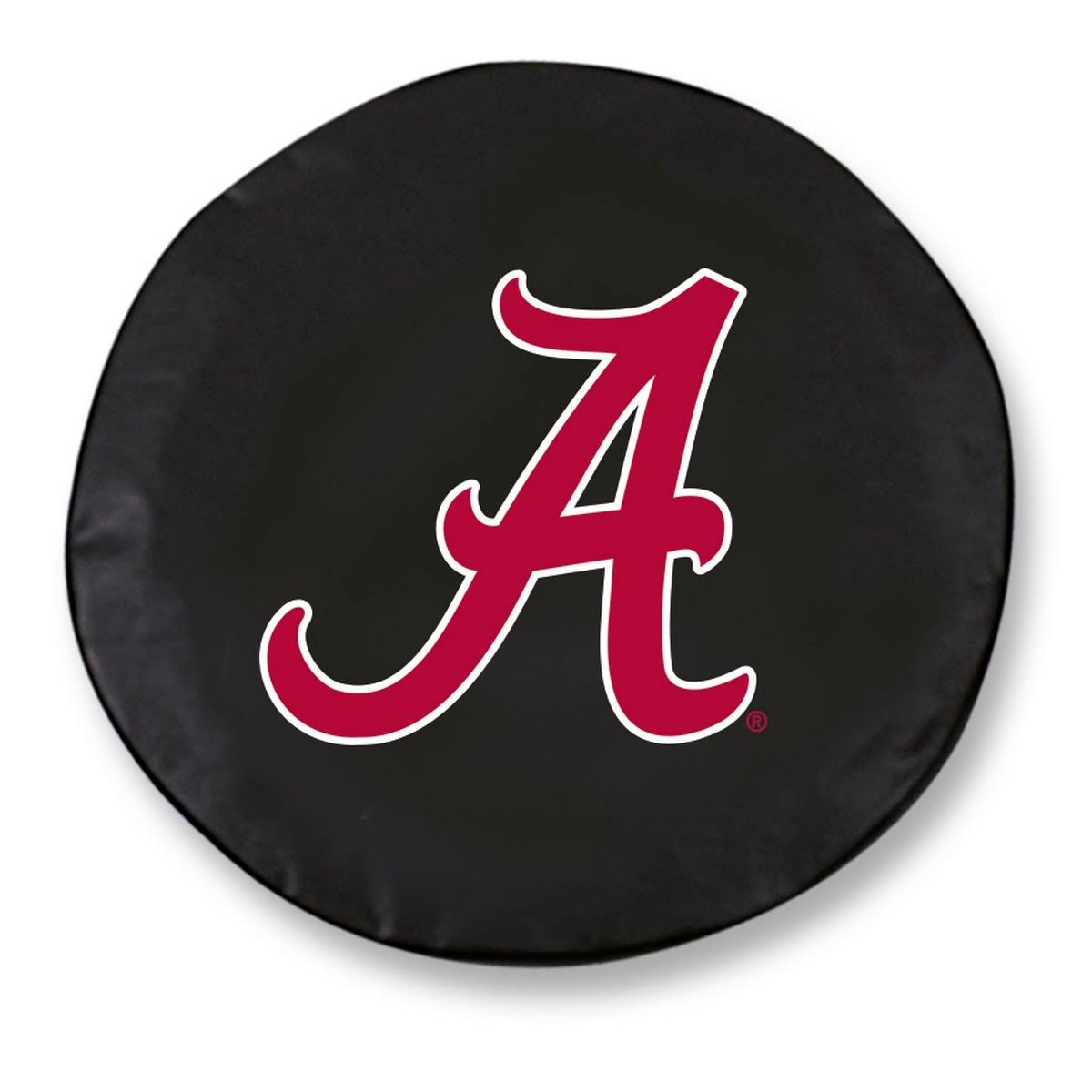 Black Vinyl Fitted Car Tire Cover O105