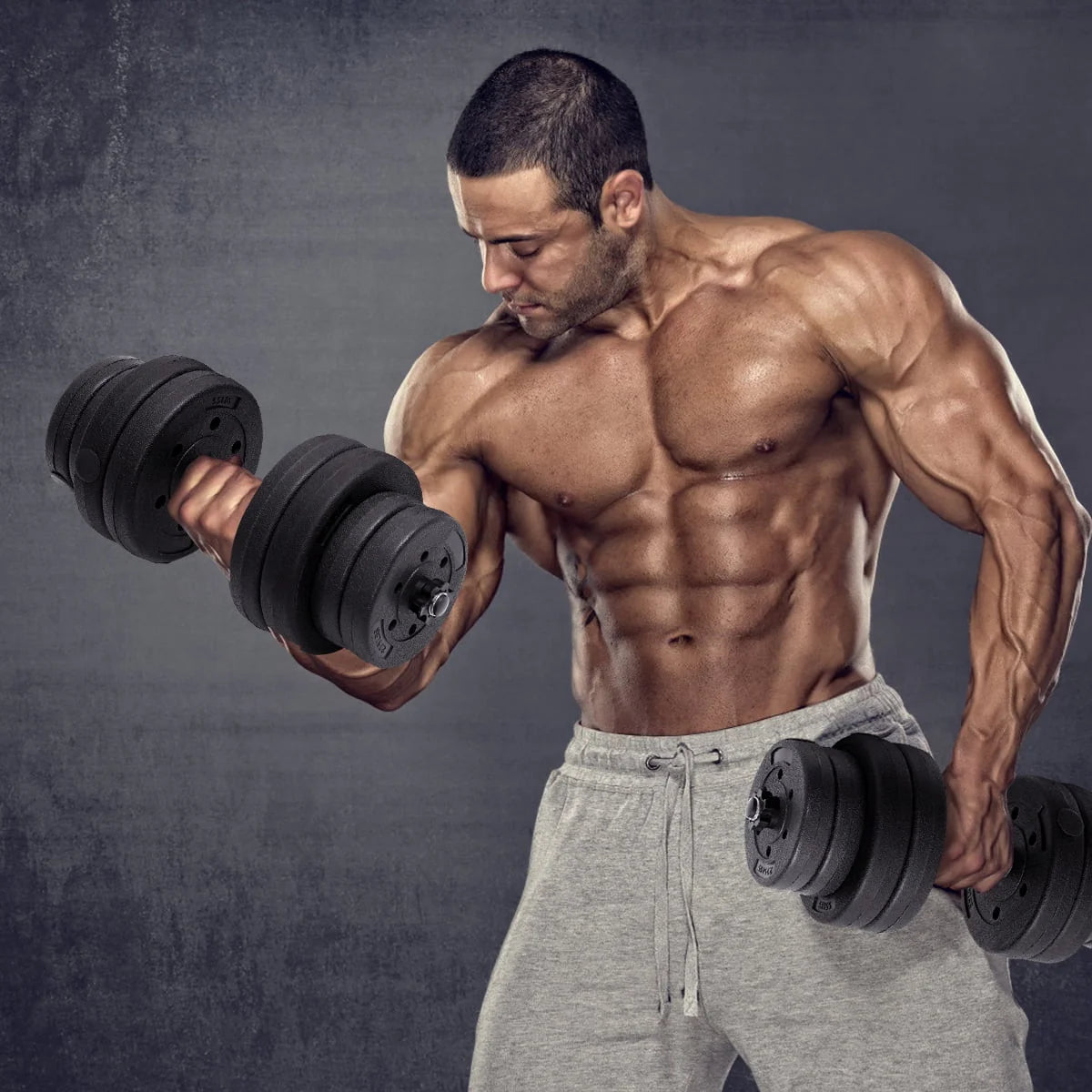 66 LB Dumbbell Weight Set O3061
