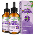 2000mg Ashwagandha Root Extract Liquid Drops with Black Pepper Extract & Probiotics S95296