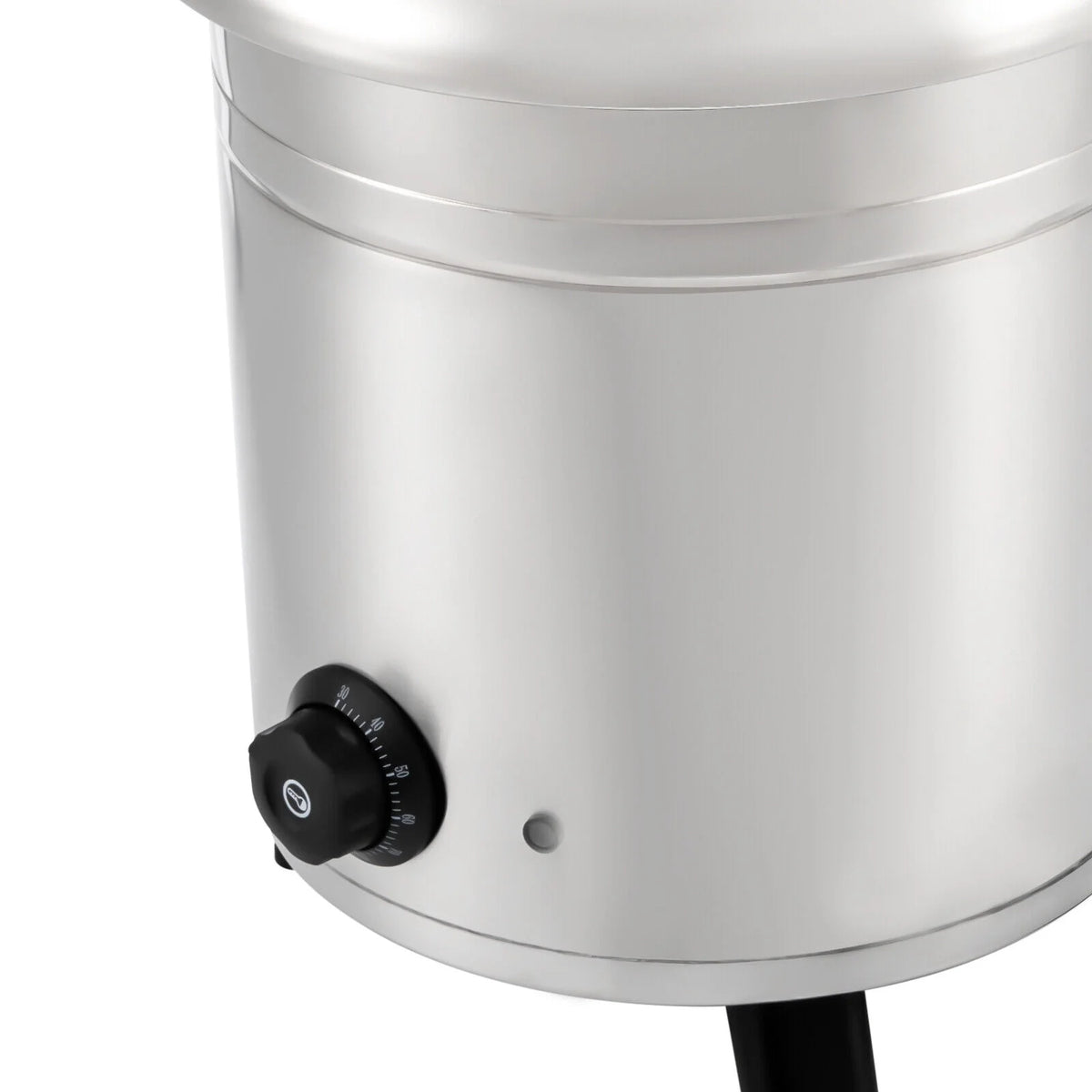 10L 400W Commercial Electric Soup Warmer Pot Stainless Steel Countertop Food Kettle with Lid W470