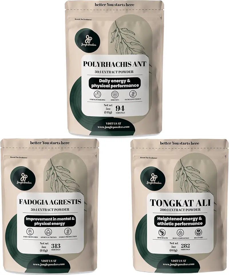 Shilajit Powder, Tongkat Ali Powder, Fadogia Agrestis Extract E9380