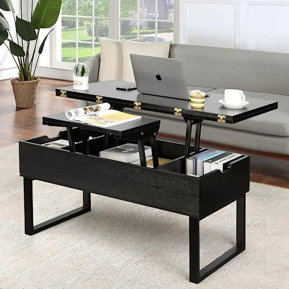 Lift Top Coffee Table with Hidden Compartment L892016