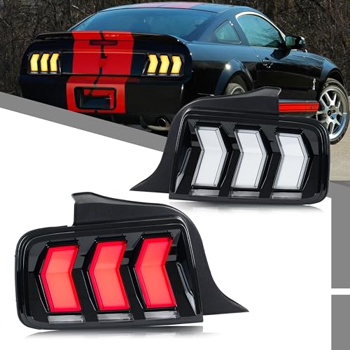 LED Tail Lights Assembly with Sequential Turn Signal M147
